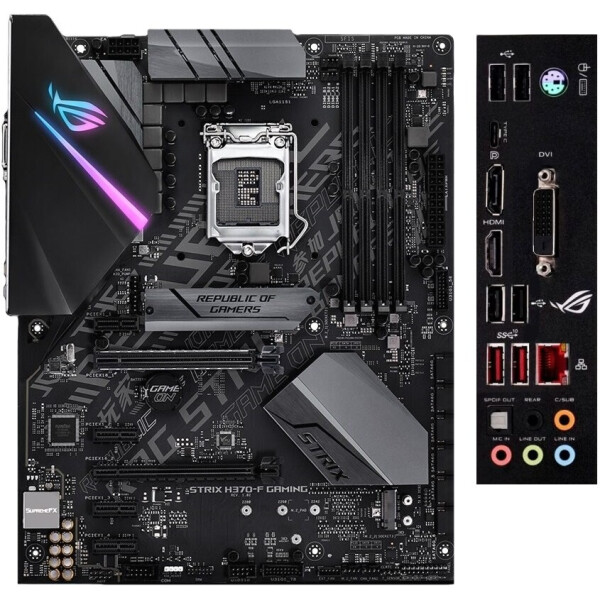 

Материнская плата Asus ROG Strix H370-F Gaming