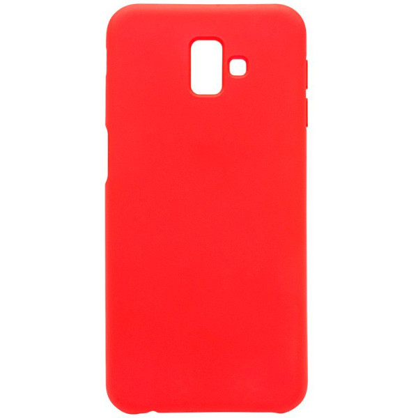 

силиконовый Deen Silicone Case для Samsung Galaxy J6+ (2018) (Красный) (681814)