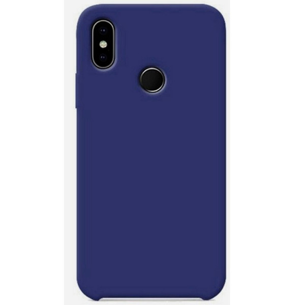 

силиконовый Deen Silicone Case для Xiaomi Mi A2 Lite / Xiaomi Redmi 6 Pro (Темно-синий ) (681819)