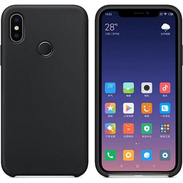 

силиконовый Deen Silicone Case для Xiaomi Mi A2 Lite / Xiaomi Redmi 6 Pro (черный) (681820)