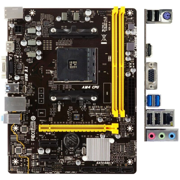 

Материнская плата Biostar A320MH Socket AM4