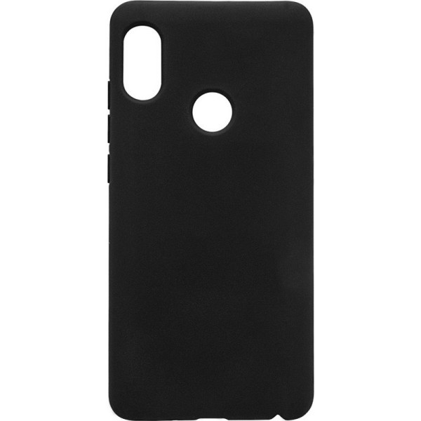 

силиконовый Deen Silicone Case для Xiaomi Redmi Note 6 Pro (черный) (681836)