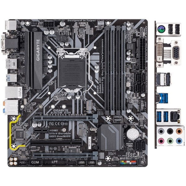 

Материнская плата Gigabyte B365M D3H