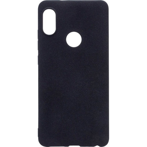 

TPU Sandstone Matte case для Xiaomi Redmi Note 6 Pro (черный) (682064)