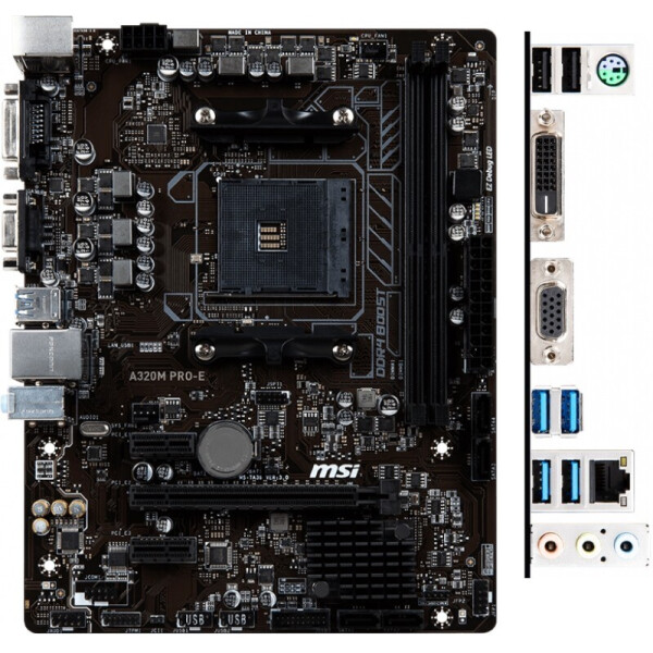 

Материнская плата MSI A320M PRO-E