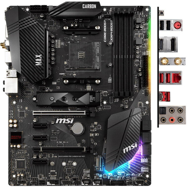 

Материнская плата MSI B450 Gaming Pro Carbon Max Wi-Fi Socket AM4