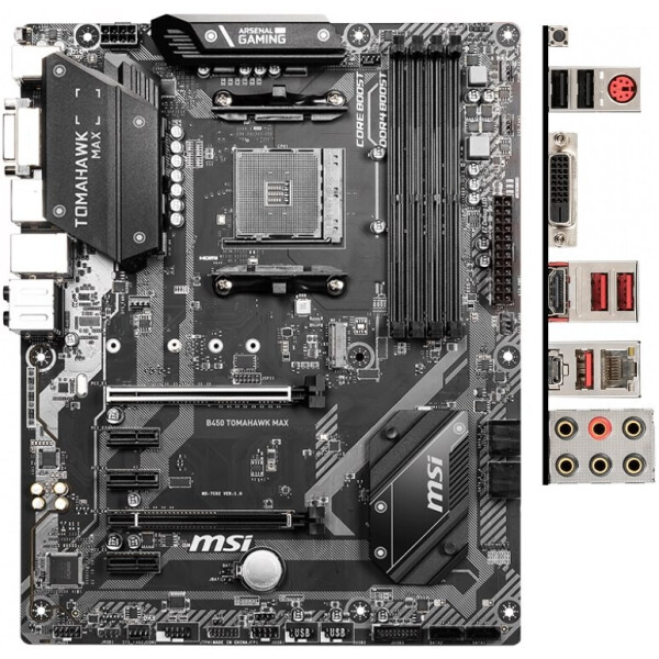 

Материнская плата MSI B450 TOMAHAWK MAX