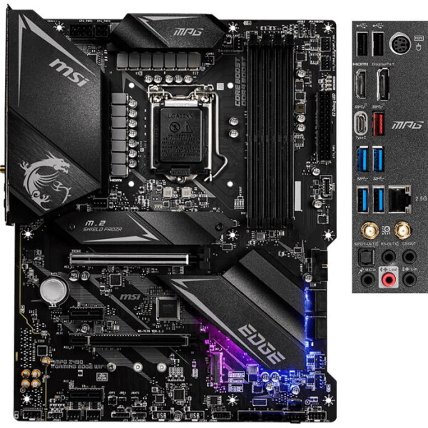 

Материнская плата MSI MPG Z490 Gaming EDGE WIFI