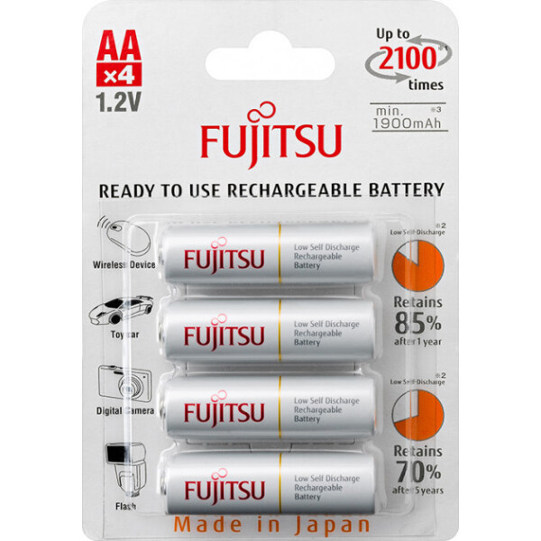 

Аккумулятор FUJITSU WHITE Ni-Mh АА/R6 4шт/уп blister (4976680591236)