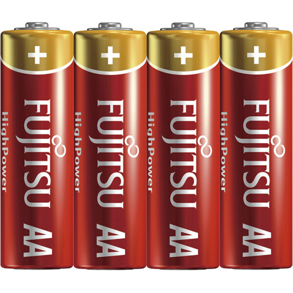 

Щелочная батарейка FUJITSU Alkaline High Power АА/LR6 4шт/уп shrink (4976680120207)