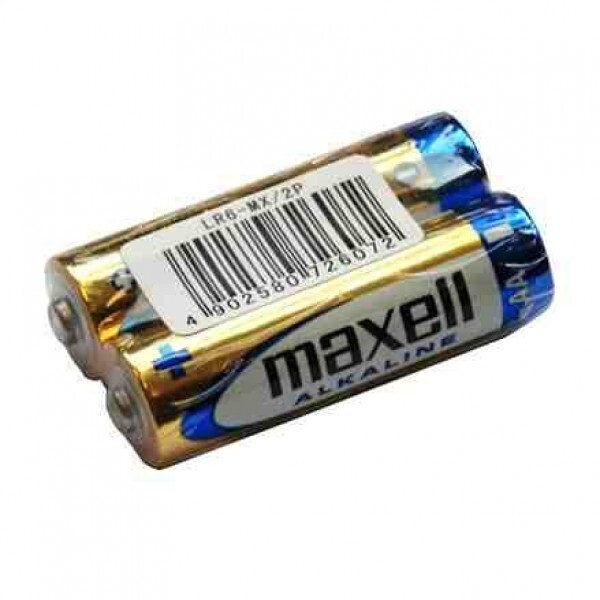 

Щелочная батарейка Maxell Alkaline AA/LR6 2шт/уп blister (4902580163969)
