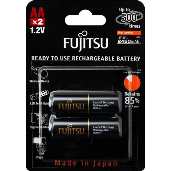 

Аккумулятор FUJITSU BLACK Ni-Mh АА/R6 2шт/уп blister (4976680591267)