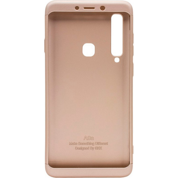 

пластиковая накладка GKK LikGus 360 градусов для Samsung Galaxy A9 (2018) (Золотой) (682120)