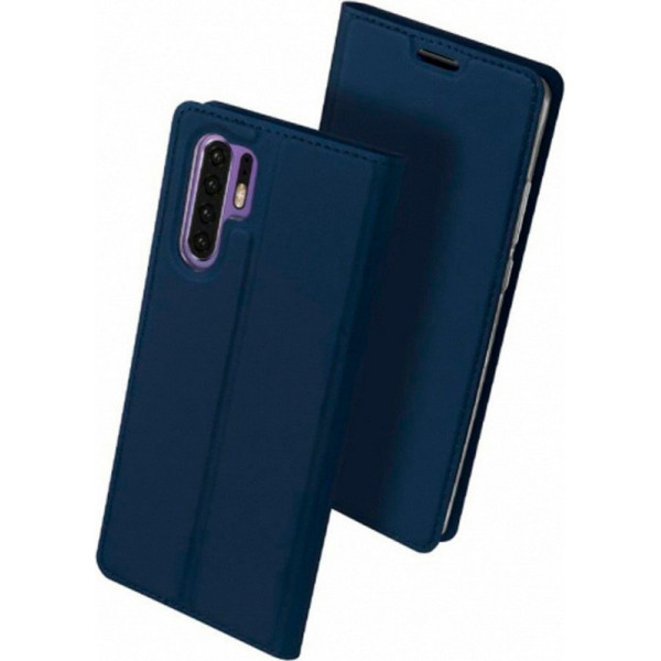

-книжка Dux Ducis с карманом для визиток для Huawei P30 Pro (Синий) (682390)