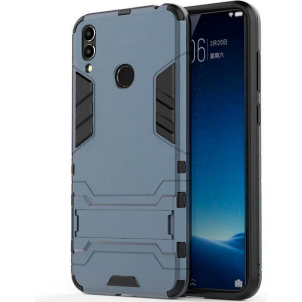 

-подставка ударопрочный Transformer для Huawei Y9 (2019)/ Enjoy 9 Plus с мощной защитой корпуса (Металл / Gun Metal) (683173)