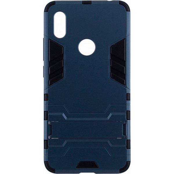 

-подставка ударопрочный Transformer для Xiaomi Redmi Note 7 с мощной защитой корпуса (Серый / Metal slate) (683384)