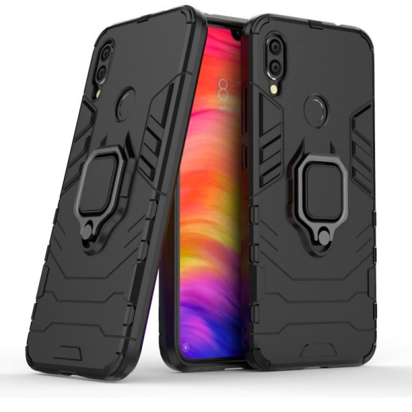 

ударопрочный Transformer Ring под магнитный держатель для Xiaomi Redmi Note 7 (черный / Soul Black) (683391)
