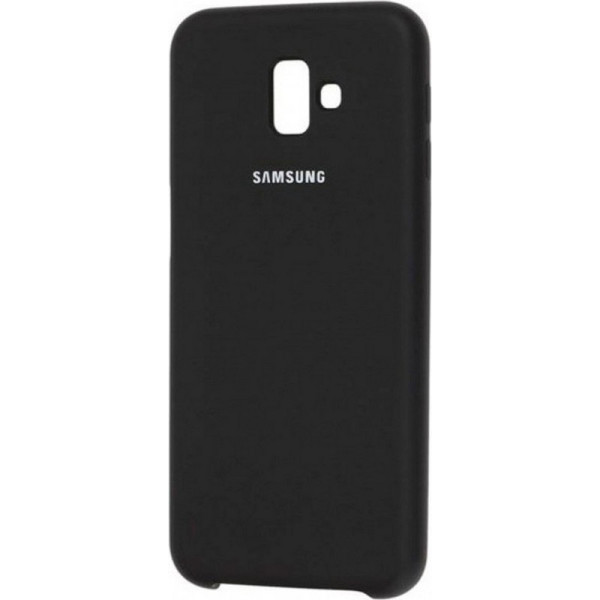 

Silicone case для Samsung Galaxy J6+ (2018) (черный / Black) (683561)