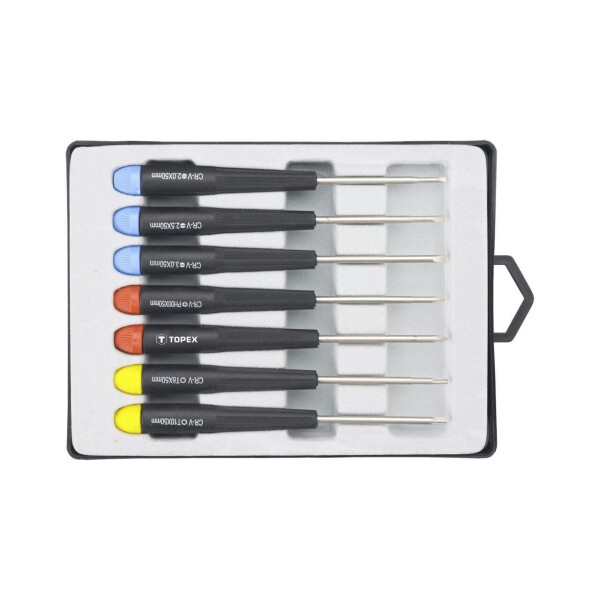 

Набор прецизионных отверток Topex - 7 шт. (39D552)