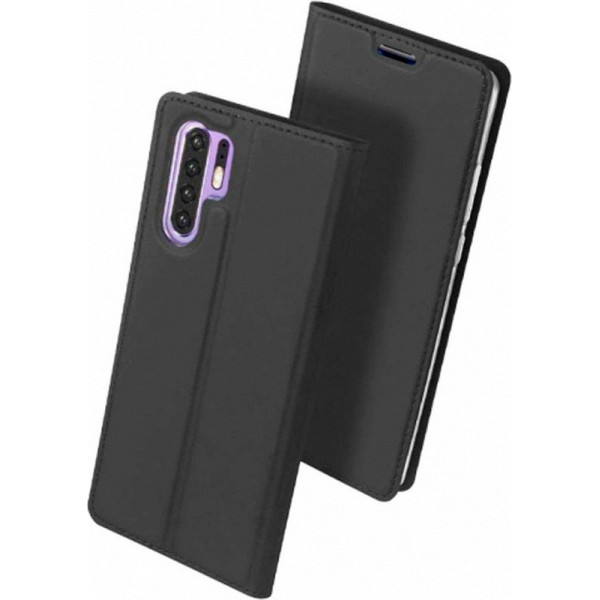 

-книжка Dux Ducis с карманом для визиток для Huawei P30 Pro (черный) (683916)