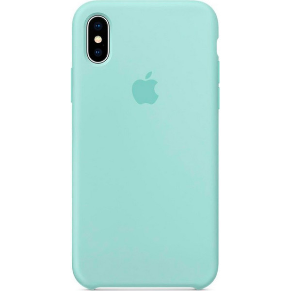 

Silicone case (A) для Apple iPhone XS Max (6.5") (бирюзовый / Marine Green) (684204)