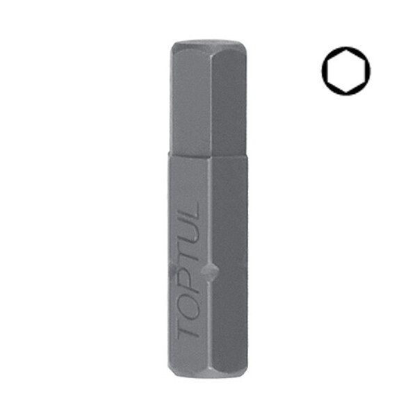

Насадка отверточная TOPTUL 1/4 25мм HEX 5мм FSDA0805