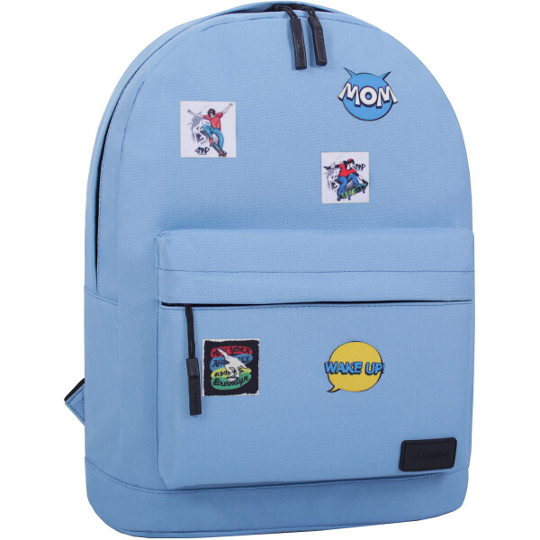 

Рюкзак Bagland Молодежный W/R 17 л. 190 Голубой (00533662 Ш)