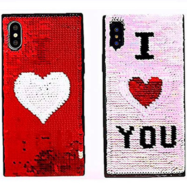 

TPU Sequins series для Apple iPhone X (5.8") (I Love You) (684664)