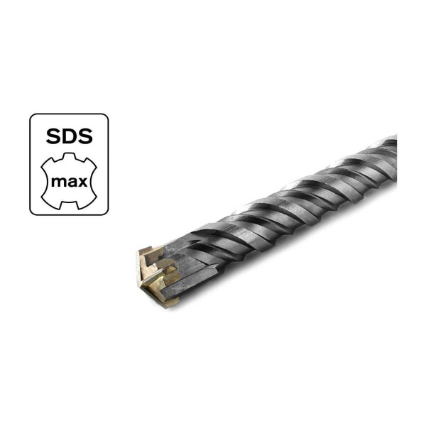 

Бур SDS-max Intertool - 22 х 800 мм, Quadro (SDM-2280)