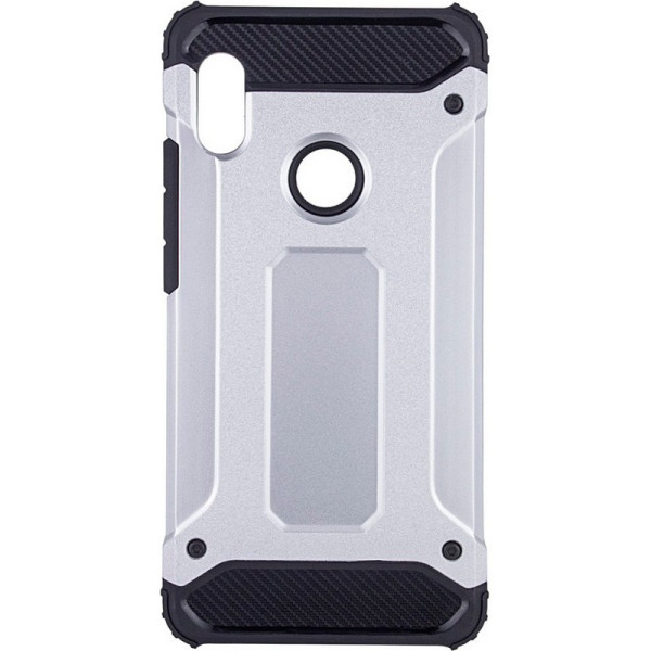 

бронированный противоударный TPU+PC SPIGEN (HC) для Xiaomi Redmi Note 5 Pro / Note 5 (DC) (Серебряный) (684754)