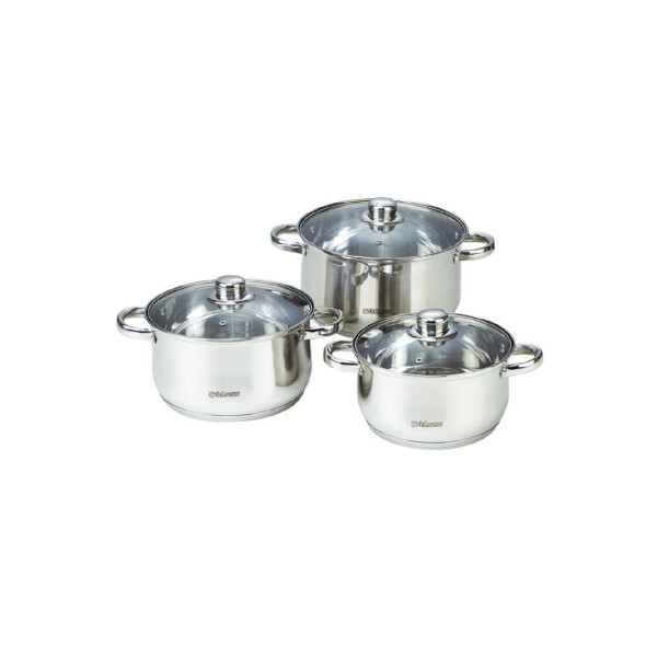 

Набор посуды нержавеющий Maestro - 3 х 4 х 5 л, (3 шт.) MR-2020-6XL (MR-2020-6XL)