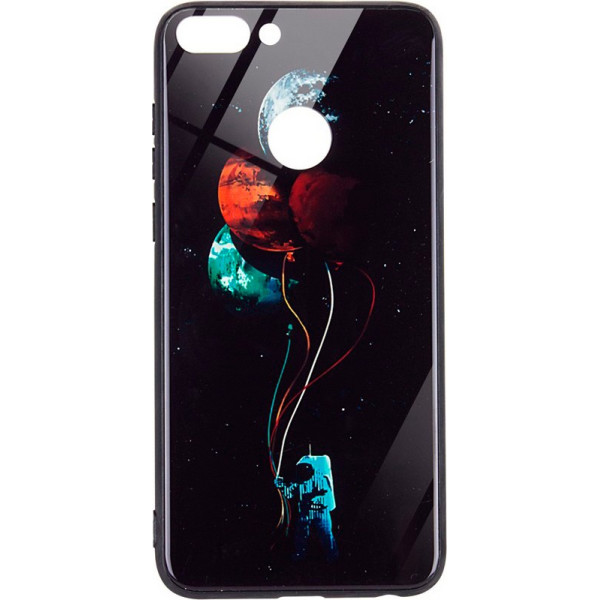 

TPU+Glass светящийся в темноте для Huawei P smart / Enjoy 7S (Космос) (684815)