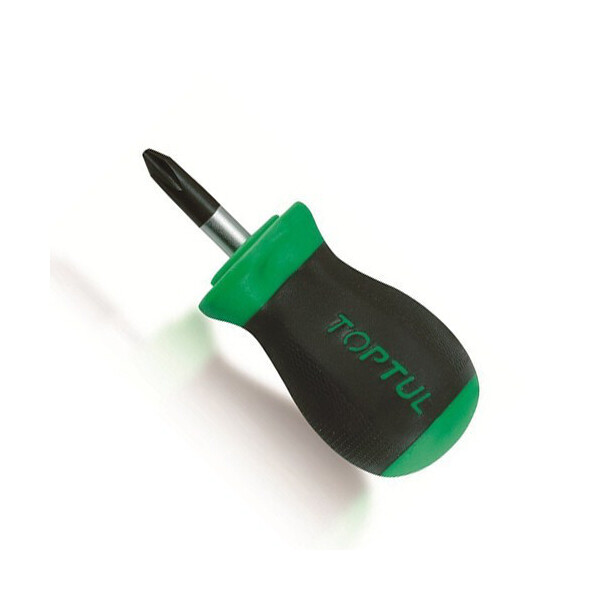 

Отвертка короткая крестовая TOPTUL PH1x25 FBBB0103