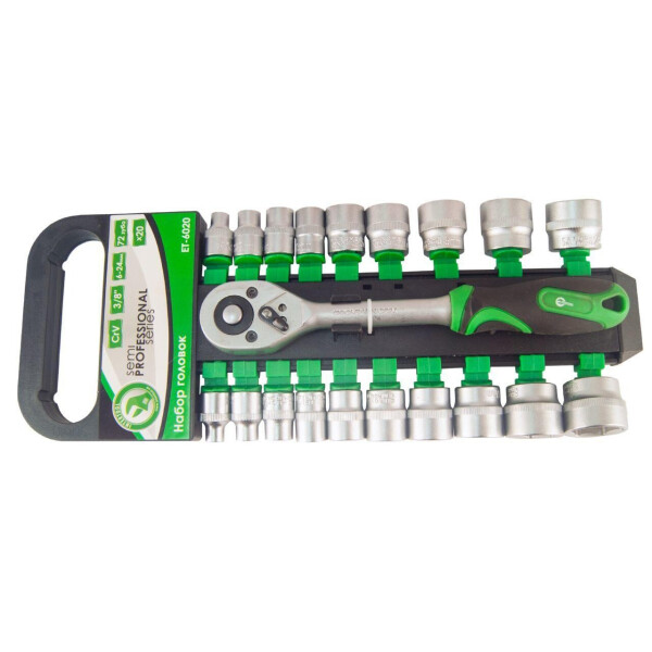 

Набор инструмента Intertool - 20 ед. x 3/8 (ET-6020)