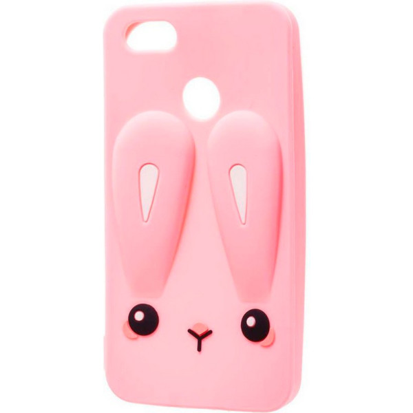 

силиконовая накладка 3D Child Bunny для Xiaomi Mi 5X / Mi A1 (Розовый) (685389)