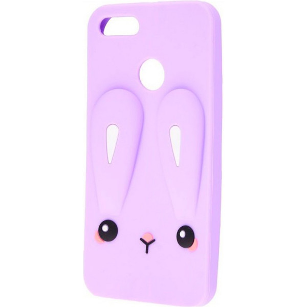 

силиконовая накладка 3D Child Bunny для Xiaomi Mi 5X / Mi A1 (фиолетовый) (685390)