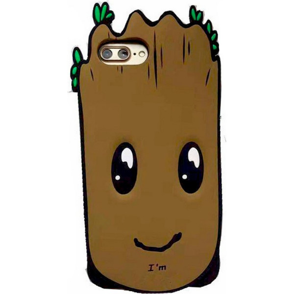 

фактурный силиконовый Funny ART 3D для Apple iPhone 7 plus / 8 plus (5.5") (Грут) (685458)