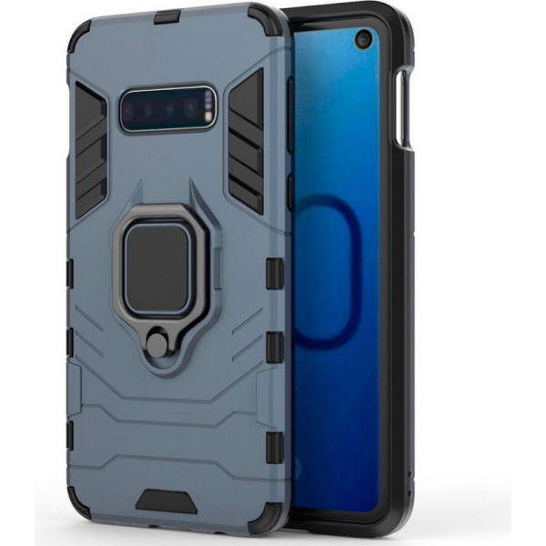 

ударопрочный Transformer Ring под магнитный держатель для Samsung Galaxy S10e (Серый / Metal slate) (685627)