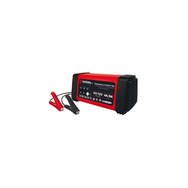 

Зарядное устройство Intertool - 6 - 12 В x 4 - 8 А (AT-3018)