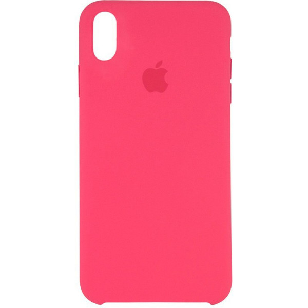 

Silicone case (AAA) для Apple iPhone XS Max (6.5") (Розовый / Hibiscus) (685890)