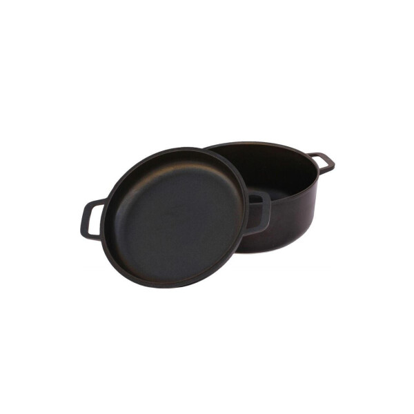 

Кастрюля антипригарная Биол - 280 х 171 мм х 7 л, с крышкой-сковородкой (K702P)