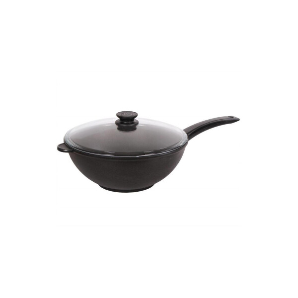 

Сковорода антипригарная Биол - 300 х 120 мм х 4,5 л wok, с крышкой (3002PC)