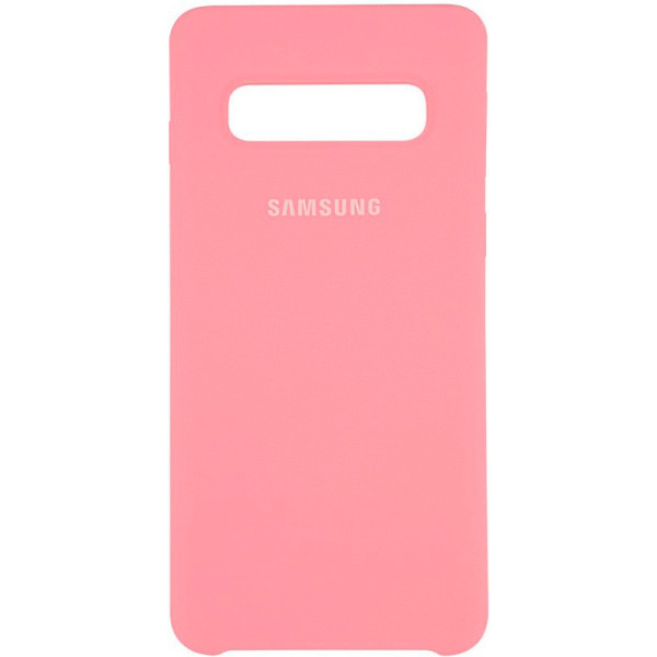 

Silicone case для Samsung Galaxy S10+ (Розовый / Pink) (685911)