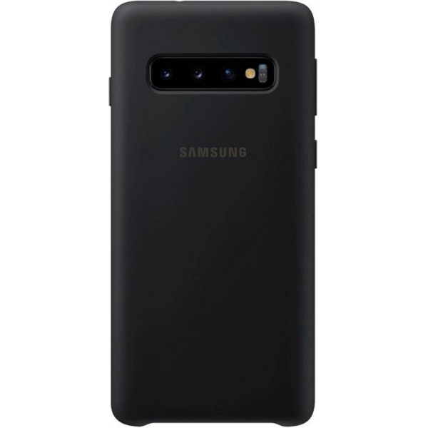 

Silicone case для Samsung Galaxy S10+ (черный / Black) (685914)