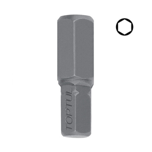 

Бита HEX TOPTUL 10мм L-30мм 6мм FSDA1206