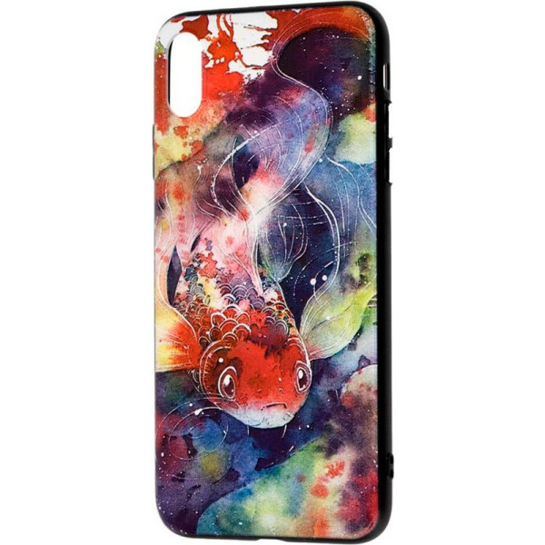 

TPU Aquarelle для Apple iPhone X (5.8") / XS (5.8") (Рыба) (685944)