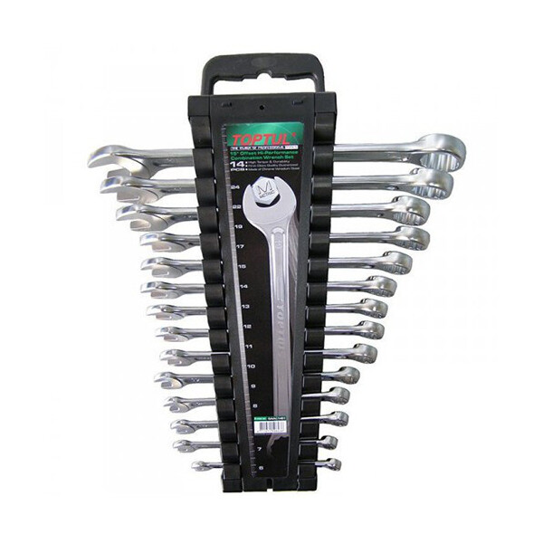 

Набор рожково-накидных ключей TOPTUL 14 шт. 6-24мм GAAC1401