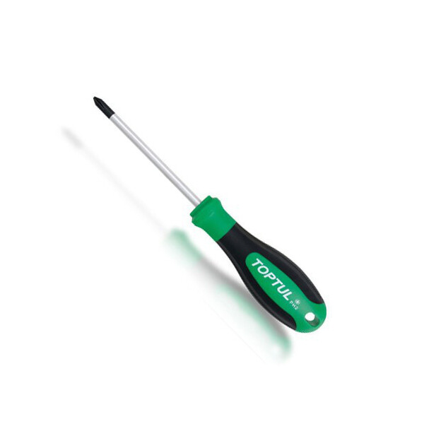 

Отвертка крест PH1x100 TOPTUL Anti-Slip FBAD0110