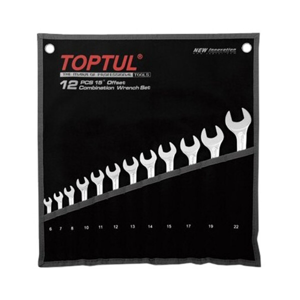 

Набор рожково-накидных ключей TOPTUL 12 шт. 6-22 Hi-Performance GPAX1202