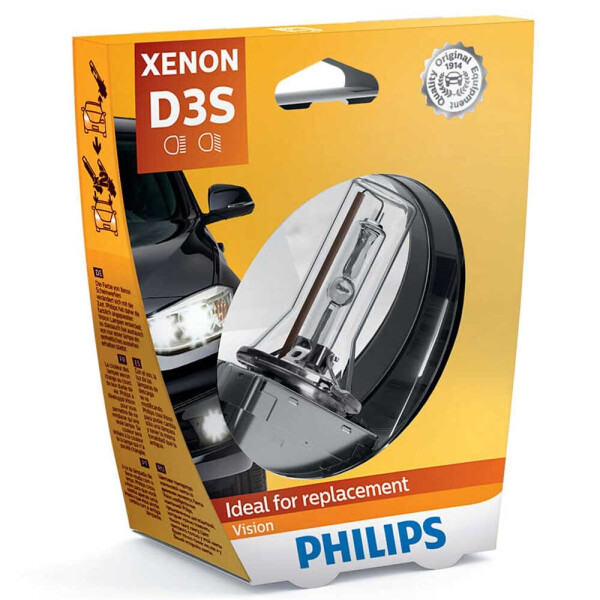 

Штатная ксеноновая лампа Philips D3S Xenon Vision 42403VIS1 35w 4600k